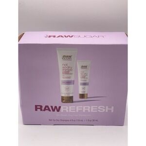 Raw Sugar Raw Refresh 2 Piece Not‎ So Dry Shampoo Hair Care Gift Set